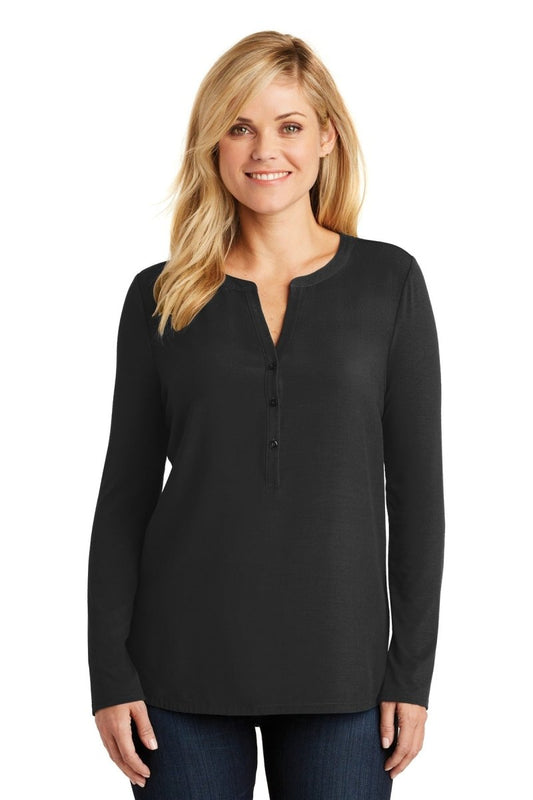 Port Authority® Ladies Concept Henley Tunic. LK5432 - uslegacypromotions