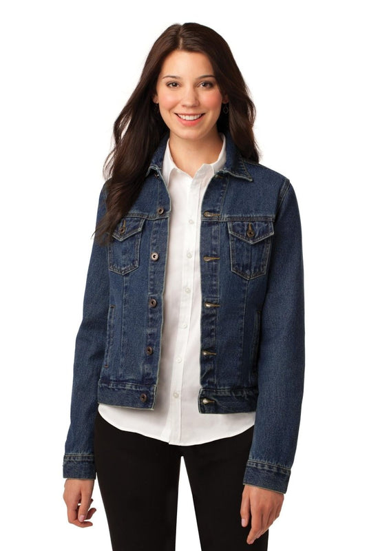 Port Authority® Ladies Denim Jacket. L7620 - uslegacypromotions