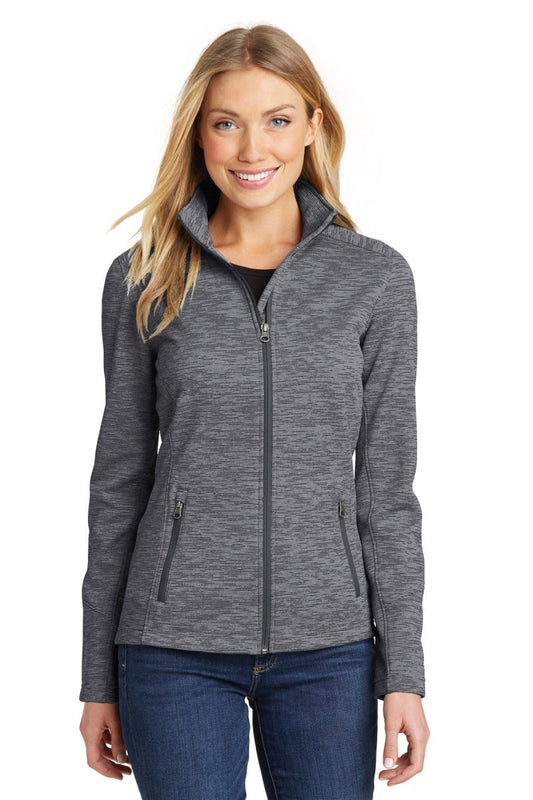 Port Authority® Ladies Digi Stripe Fleece Jacket. L231 - uslegacypromotions