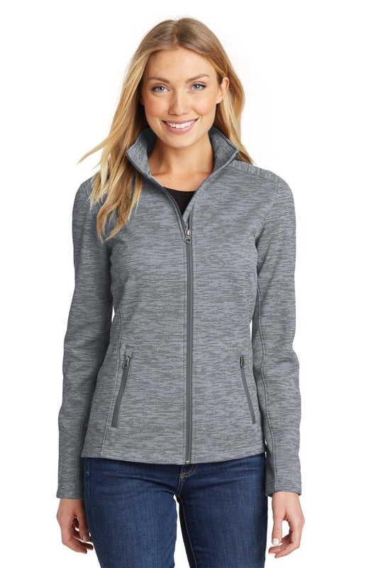 Port Authority® Ladies Digi Stripe Fleece Jacket. L231 - uslegacypromotions