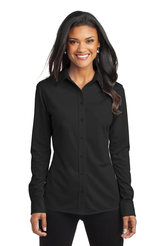 Port Authority® Ladies Dimension Knit Dress Shirt. L570 - uslegacypromotions