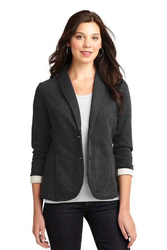 Port Authority® Ladies Fleece Blazer. L298 - uslegacypromotions