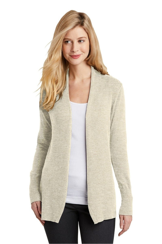 Port Authority® Ladies Open Front Cardigan Sweater. LSW289 - uslegacypromotions