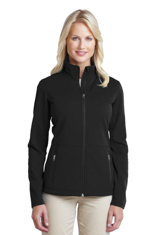 Port Authority® Ladies Pique Fleece Jacket. L222 - uslegacypromotions