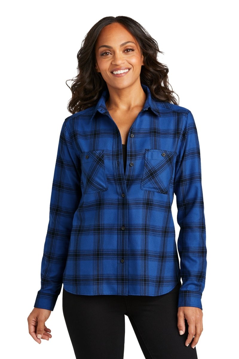 Port Authority‚ Ladies Plaid Flannel Shirt LW669 - uslegacypromotions