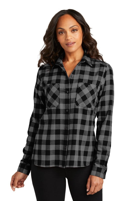 Port Authority‚ Ladies Plaid Flannel Shirt LW669 - uslegacypromotions