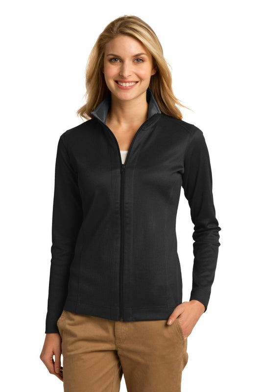 Port Authority® Ladies Vertical Texture Full-Zip Jacket. L805 - uslegacypromotions