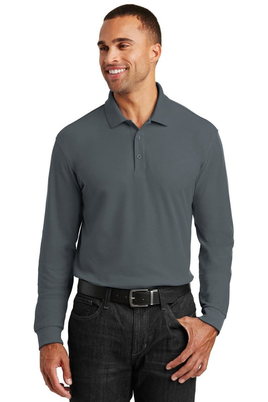 Port Authority® Long Sleeve Core Classic Pique Polo. K100LS - uslegacypromotions