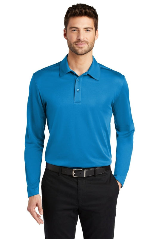 Port Authority® Silk Touch™ Performance Long Sleeve Polo. K540LS - uslegacypromotions