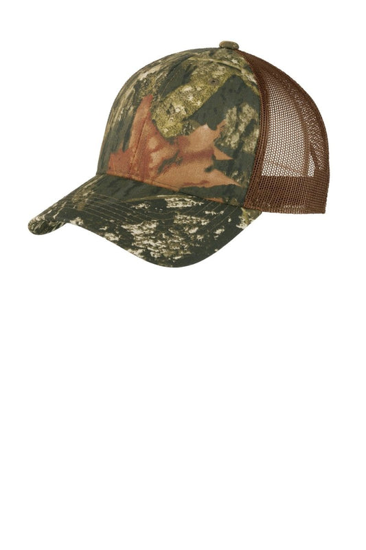 Port Authority® Structured Camouflage Mesh Back Cap. C930 - uslegacypromotions