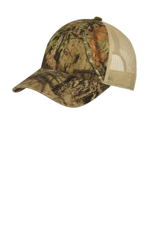 Port Authority® Unstructured Camouflage Mesh Back Cap. C929 - uslegacypromotions