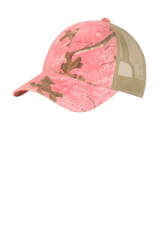 Port Authority® Unstructured Camouflage Mesh Back Cap. C929 - uslegacypromotions