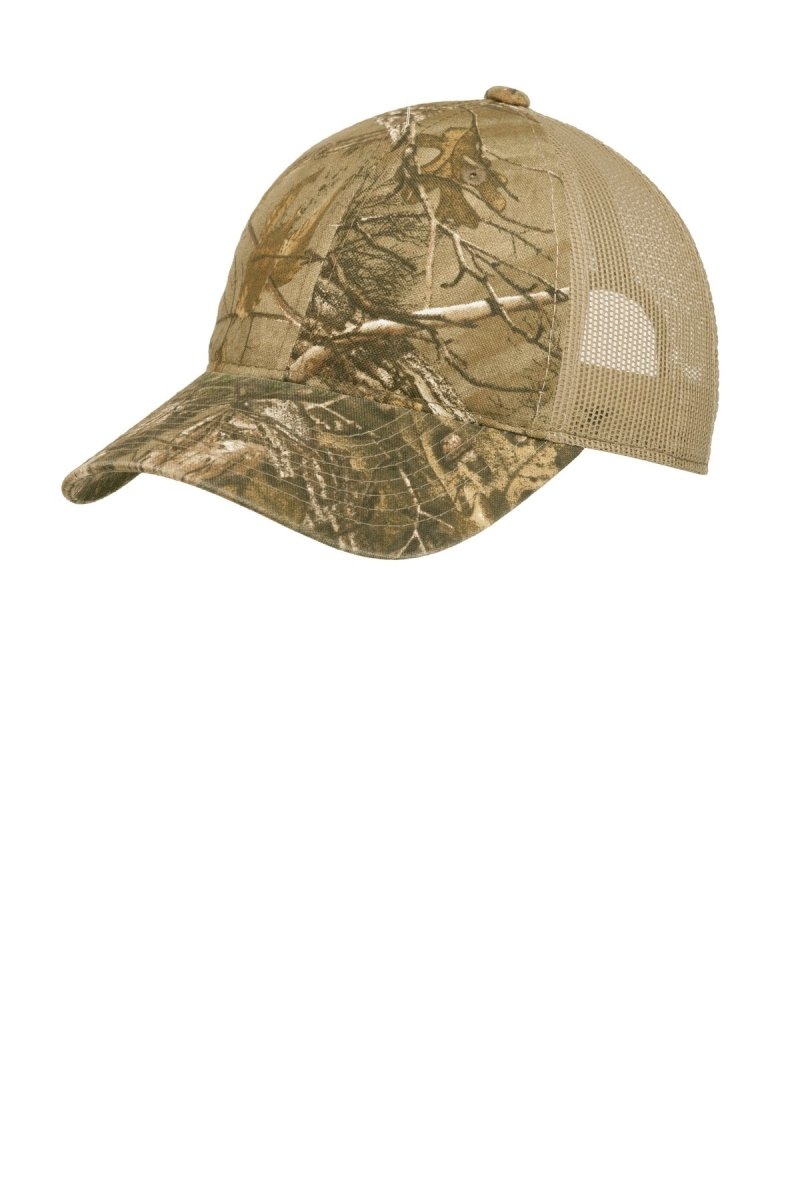 Port Authority® Unstructured Camouflage Mesh Back Cap. C929 - uslegacypromotions