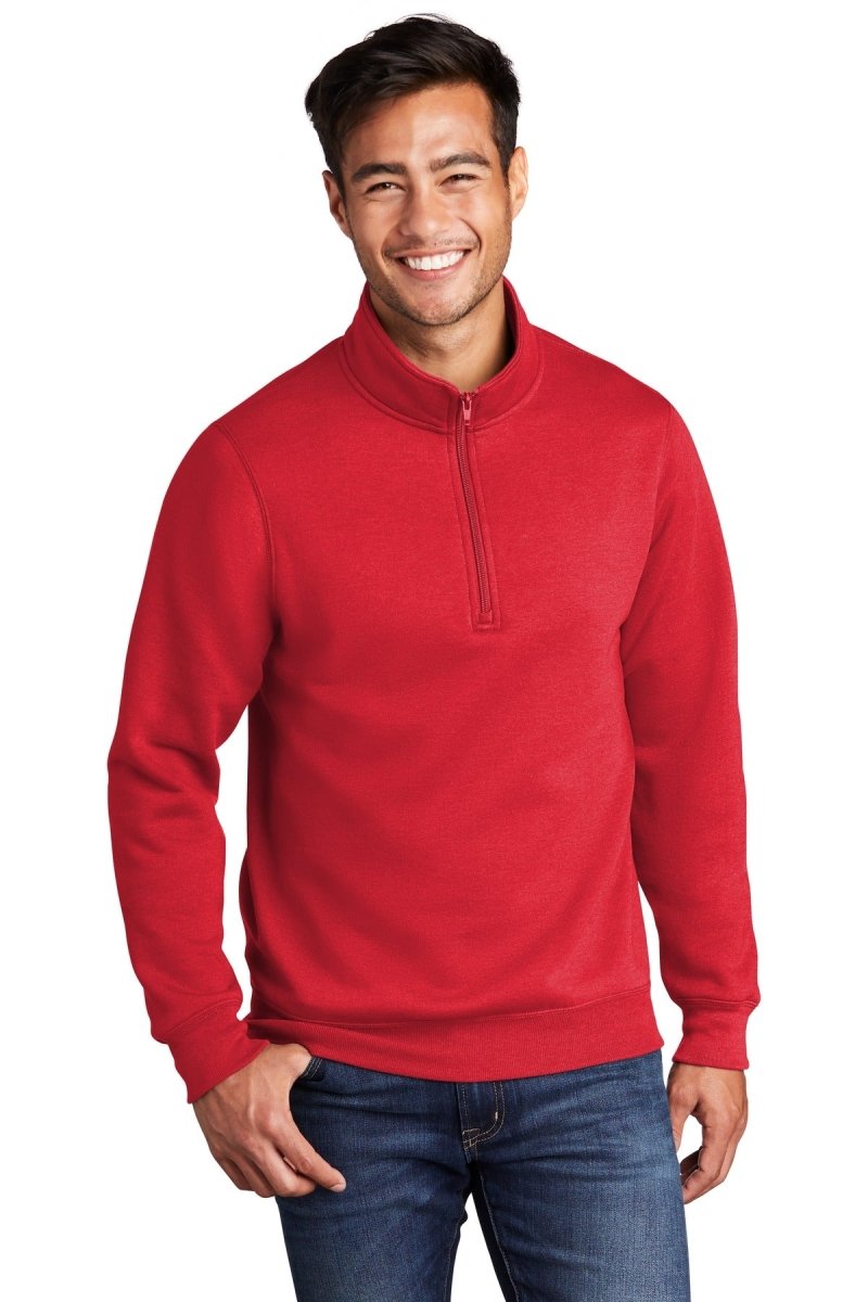 Port & Company ‚ Core Fleece 1/4-Zip Pullover Sweatshirt PC78Q - uslegacypromotions