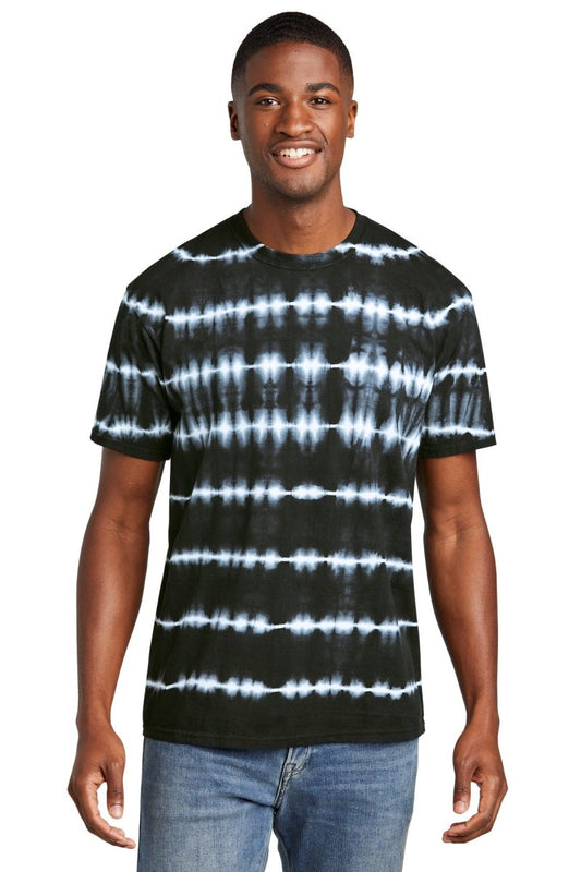 Port & Company‚ Allover Stripe Tie-Dye Tee PC142 - uslegacypromotions