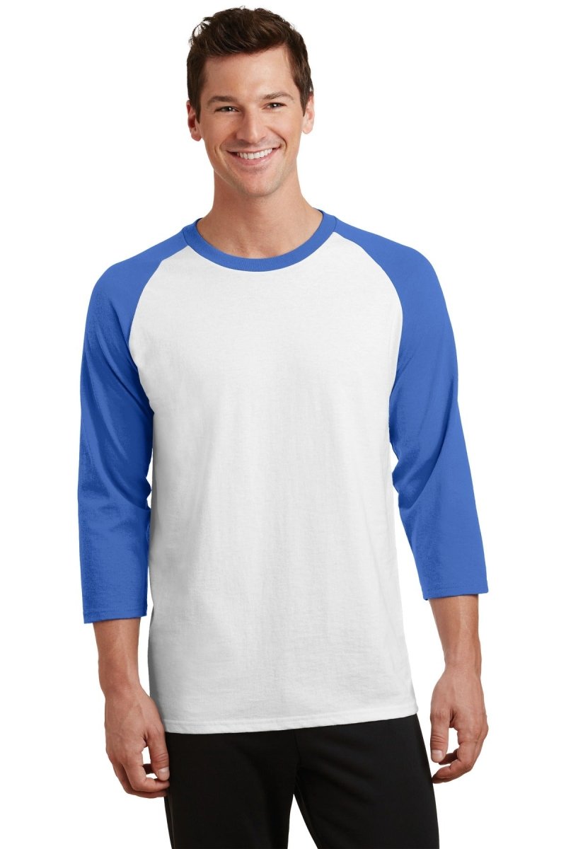 Port & Company‚ Core Blend 3/4-Sleeve Raglan Tee. PC55RS - uslegacypromotions