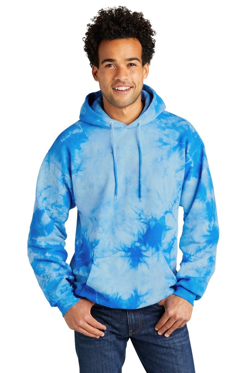 Port & Company® Crystal Tie-Dye Pullover Hoodie PC144 - uslegacypromotions