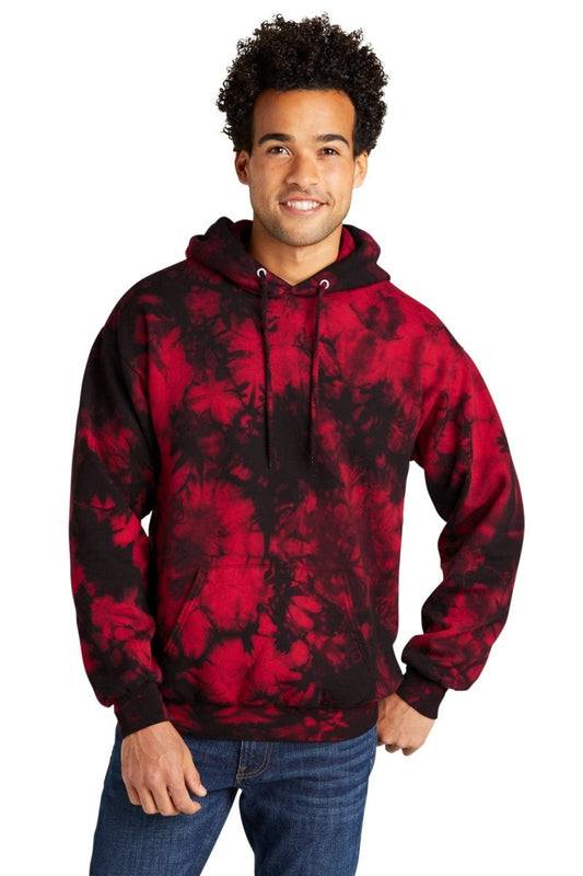Port & Company® Crystal Tie-Dye Pullover Hoodie PC144 - uslegacypromotions
