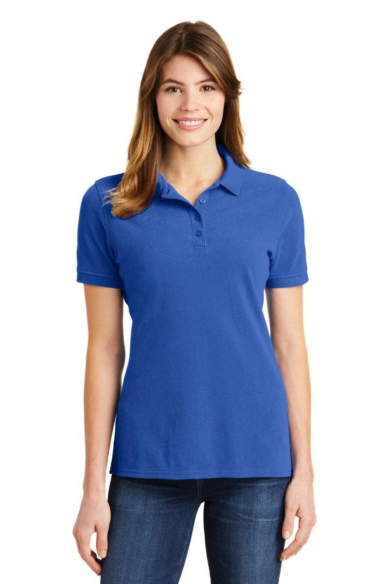 Port & Company® Ladies Combed Ring Spun Pique Polo. LKP1500 - uslegacypromotions
