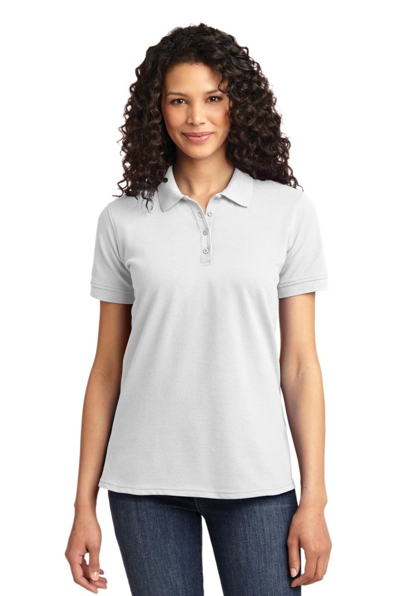 Port & Company® Ladies Core Blend Pique Polo. LKP155 - uslegacypromotions