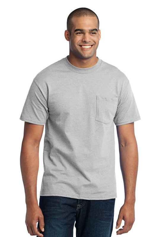 Port & Company® Tall Core Blend Pocket Tee. PC55PT - uslegacypromotions