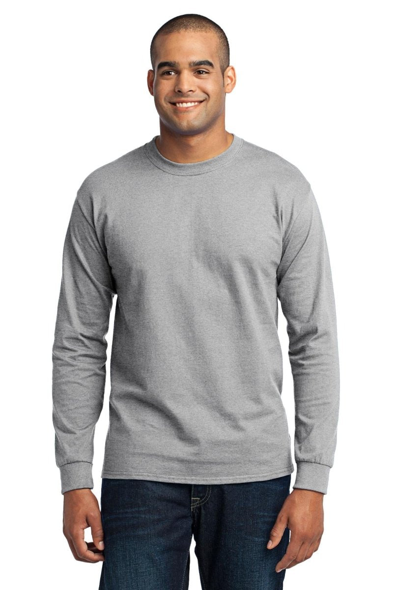 Port & Company® Tall Long Sleeve Core Blend Tee. PC55LST - uslegacypromotions