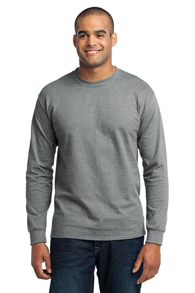 Port & Company® Tall Long Sleeve Core Blend Tee. PC55LST - uslegacypromotions