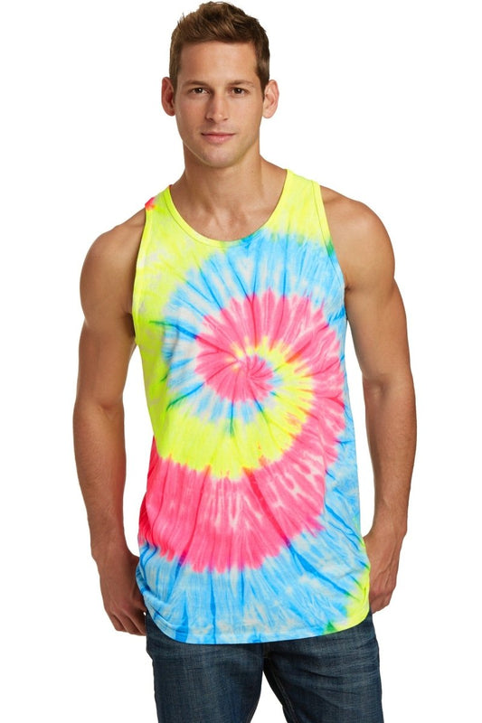 Port & Company® Tie-Dye Tank Top. PC147TT - uslegacypromotions