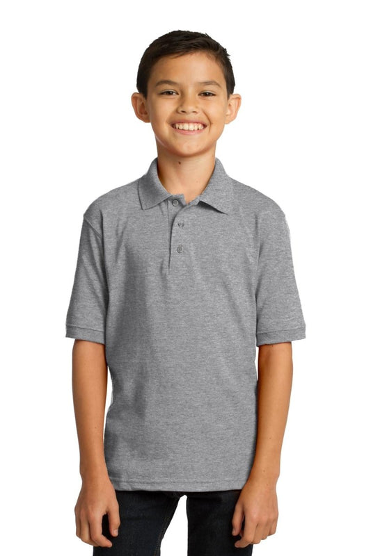 Port & Company® Youth Core Blend Jersey Knit Polo. KP55Y - uslegacypromotions