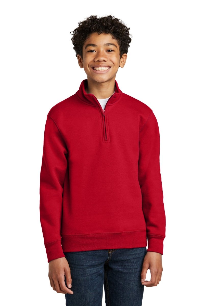 Port & Company‚ Youth Core Fleece 1/4-Zip Pullover Sweatshirt PC78YQ - uslegacypromotions