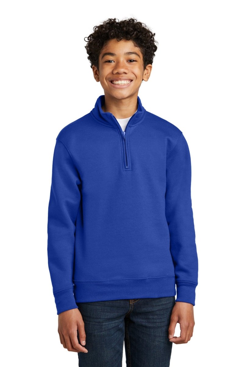 Port & Company‚ Youth Core Fleece 1/4-Zip Pullover Sweatshirt PC78YQ - uslegacypromotions