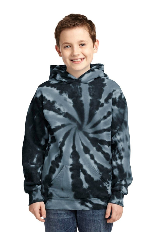 Port & Company® Youth Tie-Dye Pullover Hooded Sweatshirt. PC146Y - uslegacypromotions