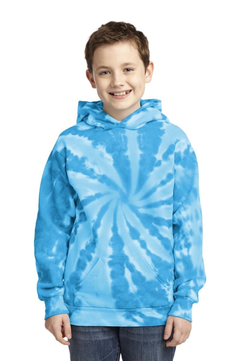 Port & Company® Youth Tie-Dye Pullover Hooded Sweatshirt. PC146Y - uslegacypromotions