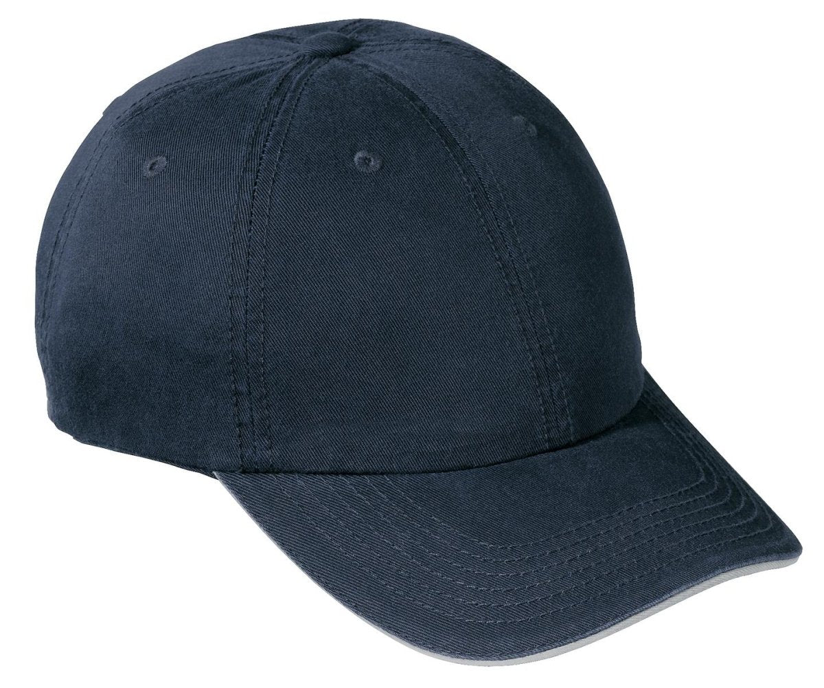 Port & Company®Washed Twill Sandwich Bill Cap. CP79 - uslegacypromotions