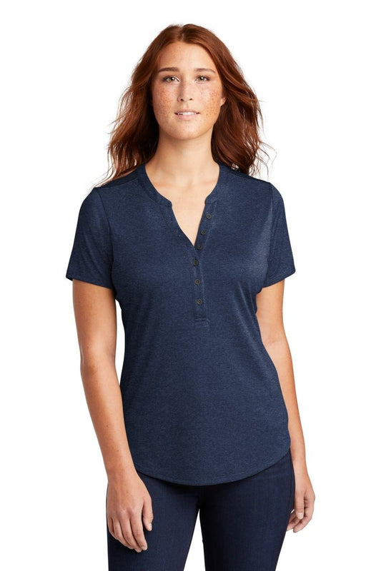 Sport-Tek ® Ladies Endeavor Henley. LST468 - uslegacypromotions