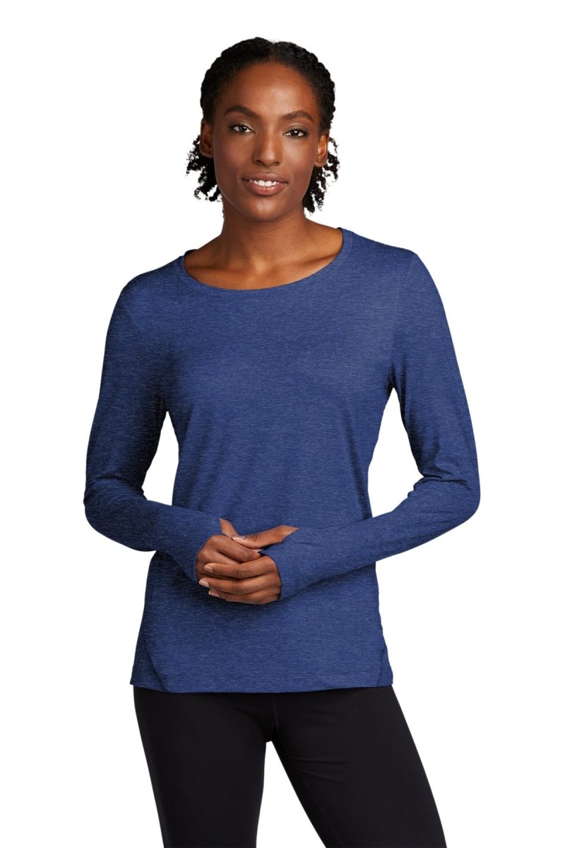 Sport-Tek ® Ladies Exchange 1.5 Long Sleeve Crew. LST710 - uslegacypromotions