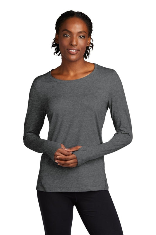 Sport-Tek ® Ladies Exchange 1.5 Long Sleeve Crew. LST710 - uslegacypromotions