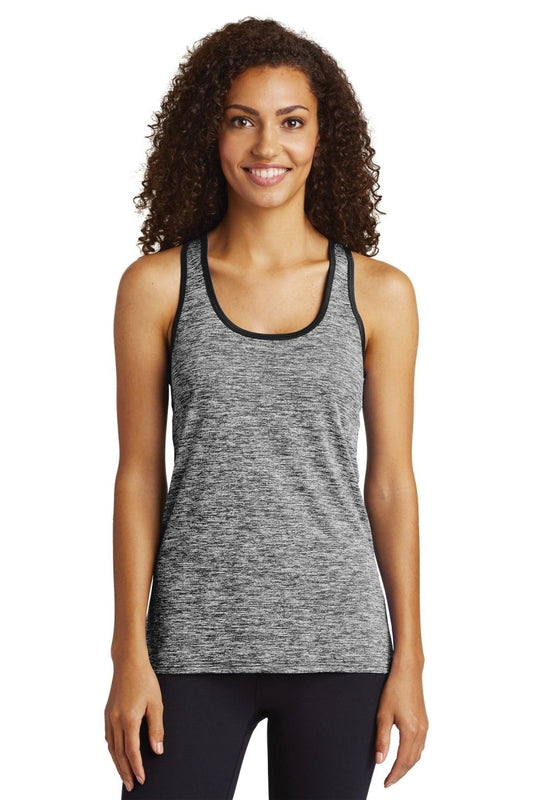 Sport-Tek ® Ladies PosiCharge ® Electric Heather Racerback Tank. LST396 - uslegacypromotions