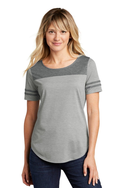 Sport-Tek ® Ladies PosiCharge ® Tri-Blend Wicking Fan Tee. LST403 - uslegacypromotions