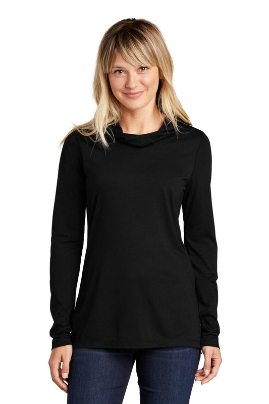 Sport-Tek ® Ladies PosiCharge ® Tri-Blend Wicking Long Sleeve Hoodie LST406 - uslegacypromotions