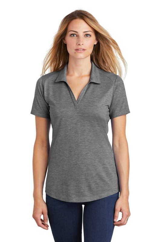 Sport-Tek ® Ladies PosiCharge ® Tri-Blend Wicking Polo. LST405 - uslegacypromotions