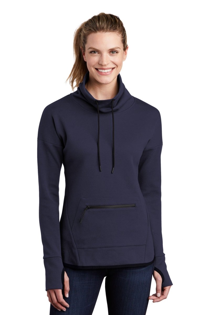 Sport-Tek ® Ladies Triumph Cowl Neck Pullover LST280 - uslegacypromotions