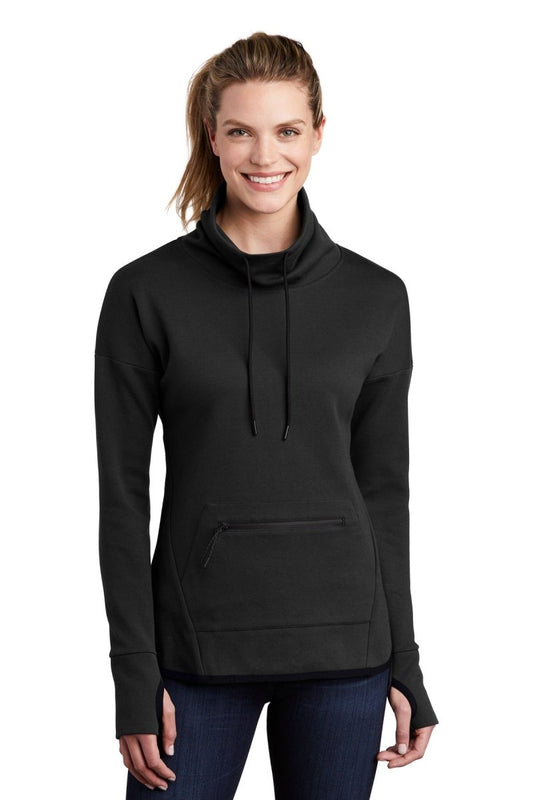 Sport-Tek ® Ladies Triumph Cowl Neck Pullover LST280 - uslegacypromotions