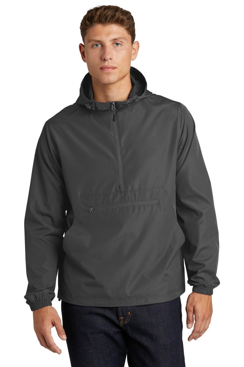 Sport-Tek ® Packable Anorak. JST66 - uslegacypromotions
