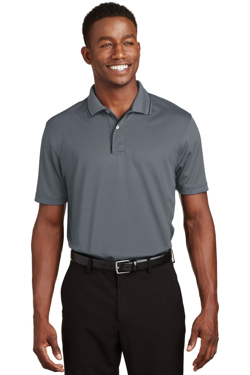 Sport-Tek® Dri-Mesh® Polo with Tipped Collar and Piping. K467 - uslegacypromotions