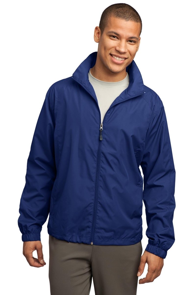 Sport-Tek® Full-Zip Wind Jacket. JST70 - uslegacypromotions