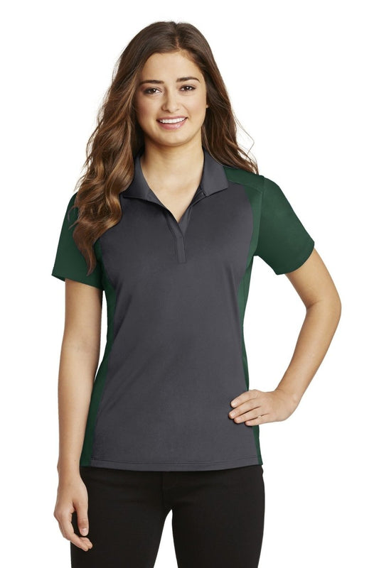 Sport-Tek® Ladies Colorblock Micropique Sport-Wick® Polo. LST652 - uslegacypromotions
