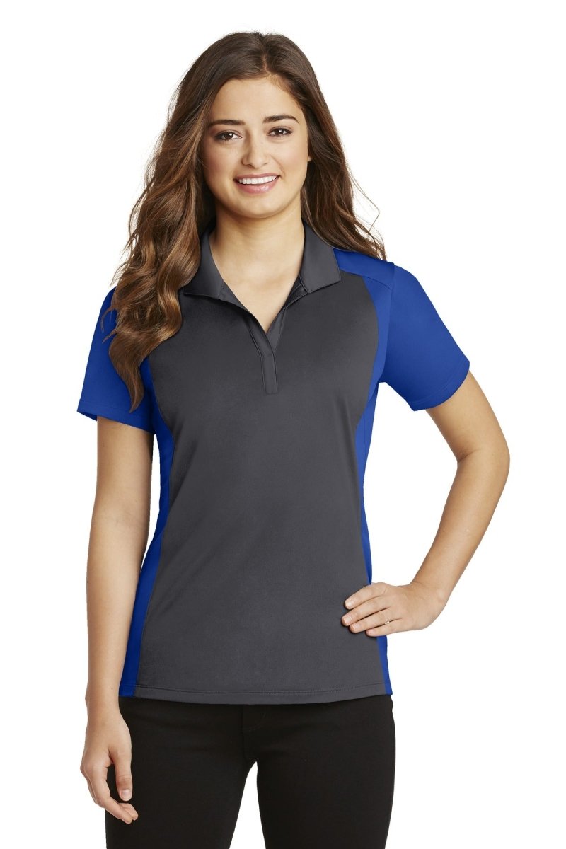 Sport-Tek® Ladies Colorblock Micropique Sport-Wick® Polo. LST652 - uslegacypromotions