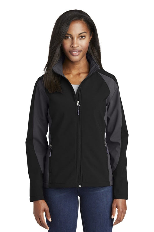 Sport-Tek® Ladies Colorblock Soft Shell Jacket. LST970 - uslegacypromotions