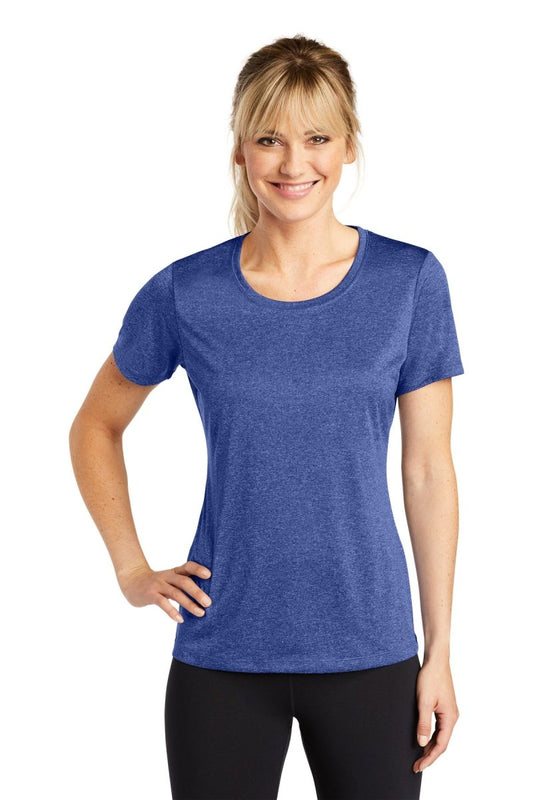 Sport-Tek® Ladies Heather Contender™ Scoop Neck Tee. LST360 - uslegacypromotions